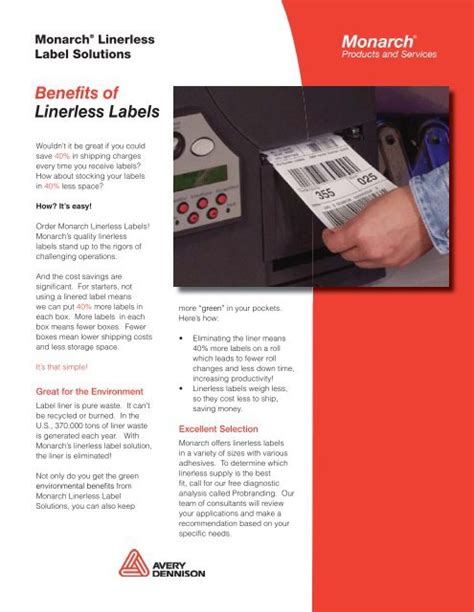 Benefits of Avery Labels