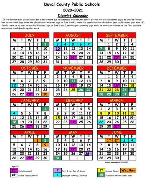 Benefits of Duval School Calendar