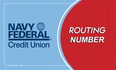 Benefits of Navy Federal Routing Number