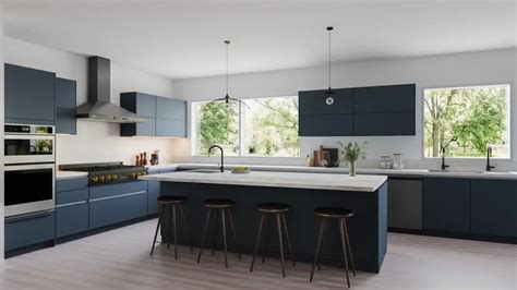 Benefits of Navy Kitchen Cabinets