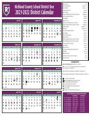 Benefits of Richland 1 Calendar