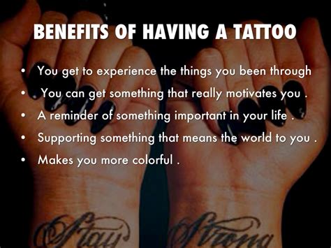 Benefits of Small Tattoos