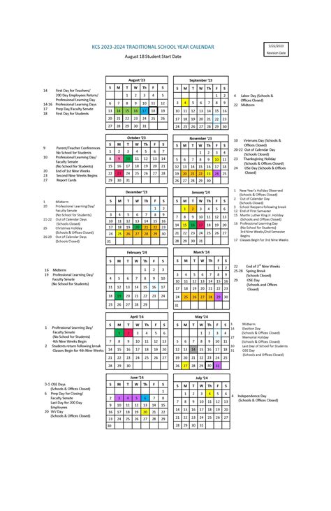 Benefits of Using Kanawha County Schools WV Calendar