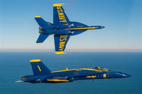 Blue Angels F/A-18 Hornet Flight