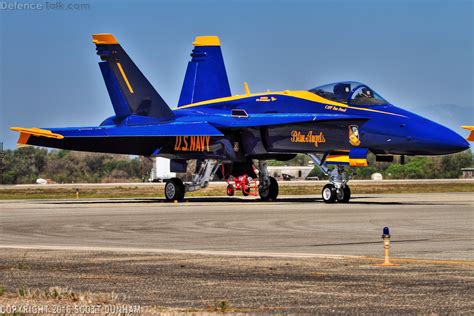 Blue Angels F/A-18 Hornet Flight Demonstration