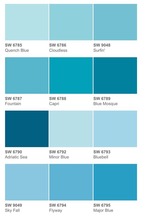 Blue Paint Colors