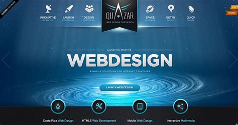 Blue Web Design