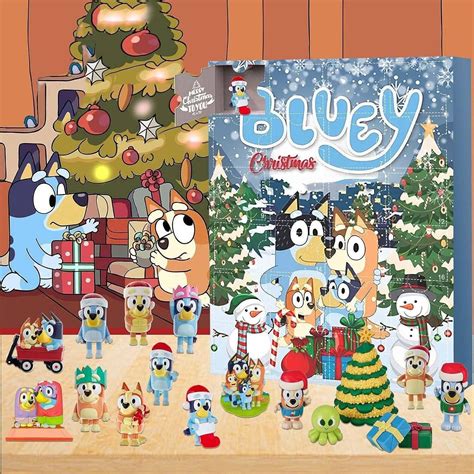 Bluey Advent Calendar with Figures