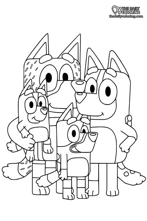 Bluey Coloring Pages Final Thoughts