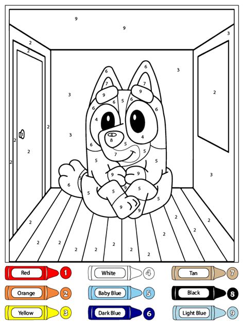 Bluey Coloring Pages for Older Kids