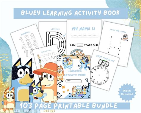 Bluey Learning Activities