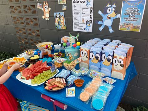 Bluey Party Decorations and Activities