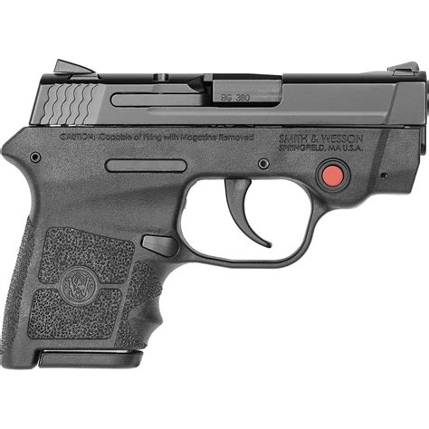 Bodyguard 380 pistol with laser features