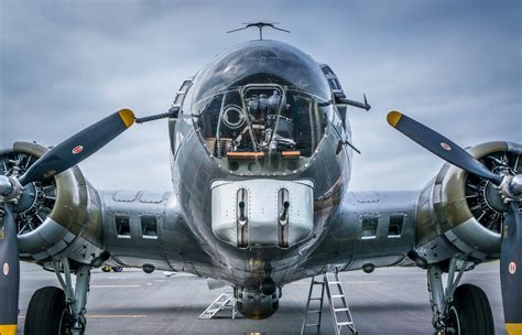 Boeing B-17 Flying Fortress in flight