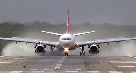 Bomber planes landing