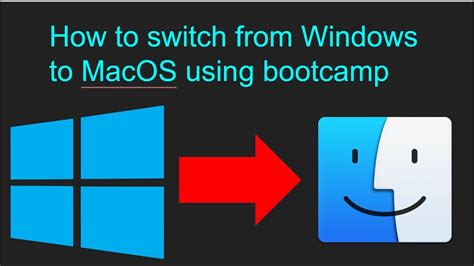 Switching Between macOS and Windows with Bootcamp