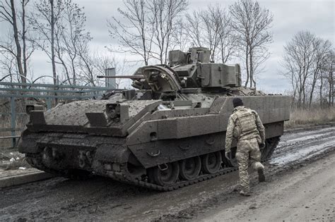 Bradley Fighting Vehicle in Ukraine