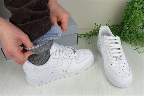 Breaking In Air Force 1s Gradually