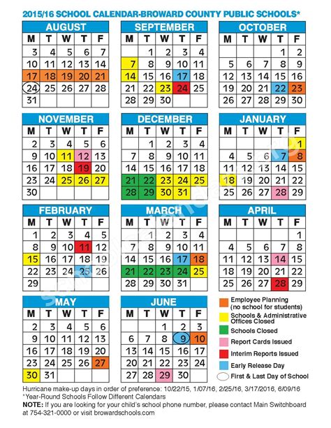 Brevard County Schools Calendar Benefits