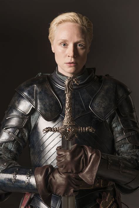 Brienne of Tarth in armor