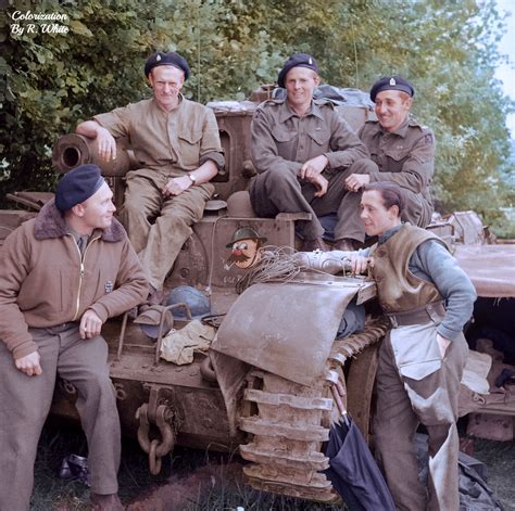 British WWII Tank Crew