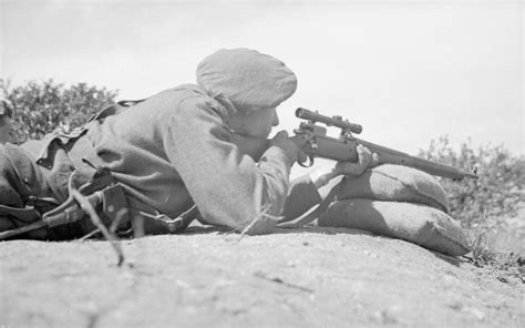 British snipers in WWI