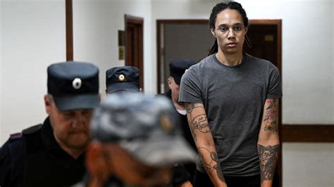 Brittney Griner being released from Russian custody