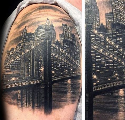 Description of Brooklyn Bridge Tattoo