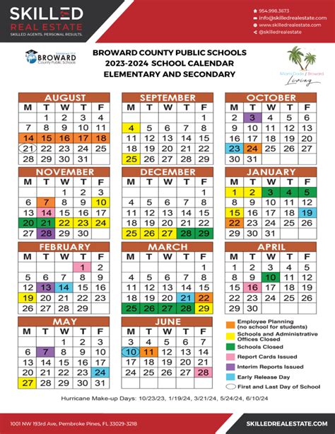 Broward District Calendar Image 2