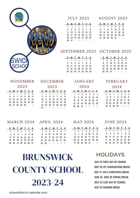 Brunswick County Schools Calendar Benefits