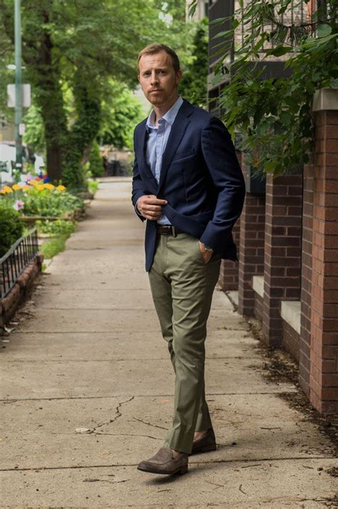 Business Casual Navy Blazer