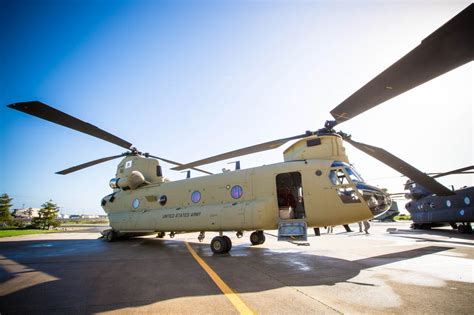 CH-47F Chinook Helicopter medical evacuation