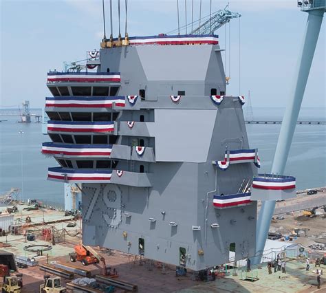 CVN 79 Island Structure