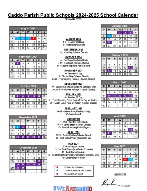 Caddo Parish Schools Calendar