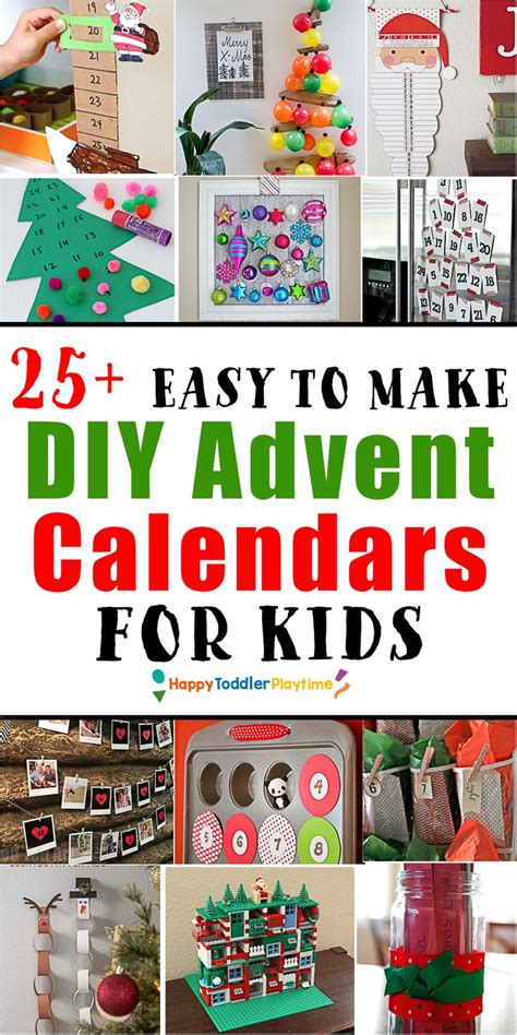 Calendar Advent Ideas for Kids