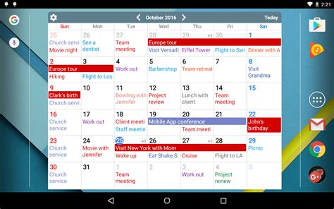 Calendar Applications and Uses