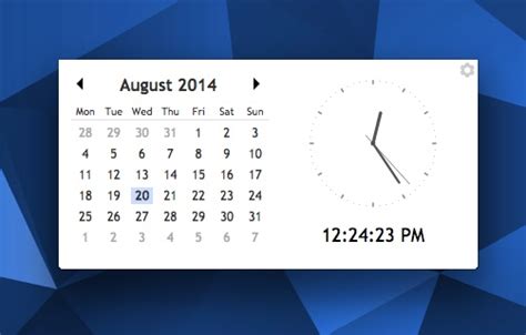 Calendar Clock Apps