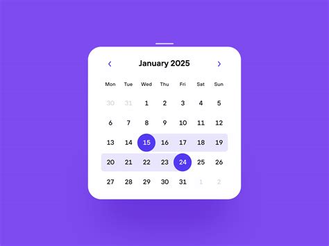 Calendar Component