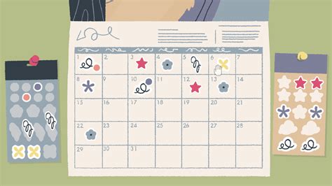 Calendar Stickers Tips