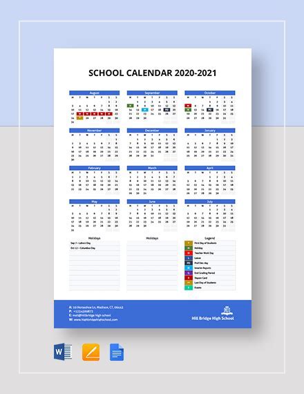 Calendar Templates