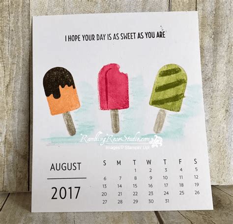 Calendar Treat Examples