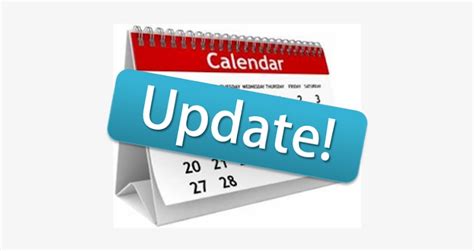 Calendar Updates