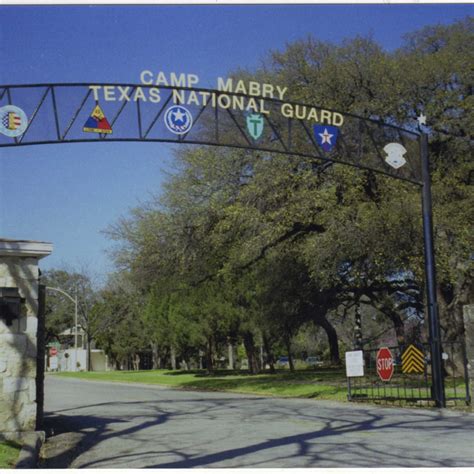 Camp Mabry military base in Texas