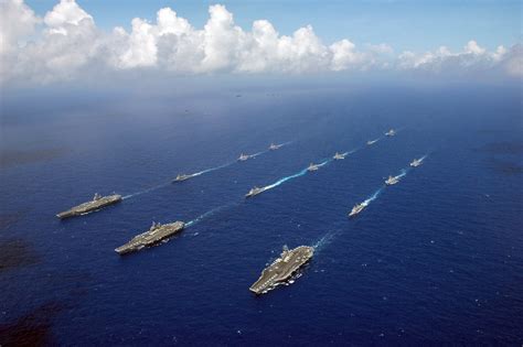 Carrier Strike Group Nine providing humanitarian assistance