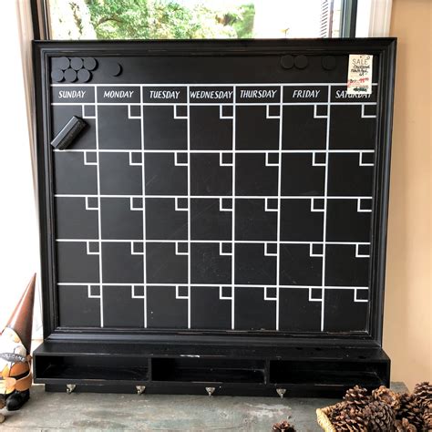 Chalk Board Calendar Accessories