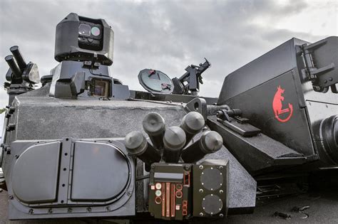 Challenger 2 turret close-up