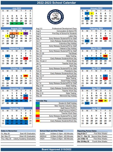 Chandler Schools Calendar