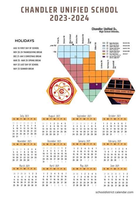 Chandler Unified Calendar Benefits