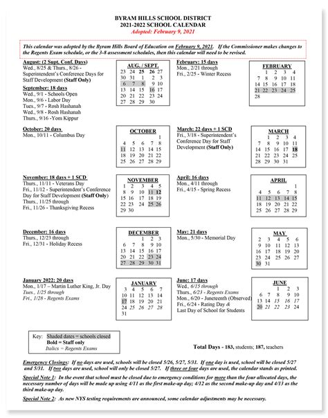 Chapel Hill Calendar Tips for Students