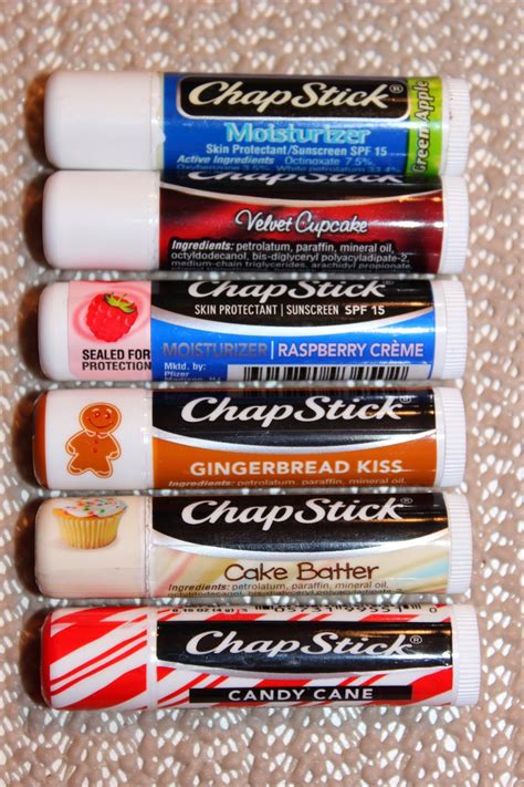 Chapstick Flavors